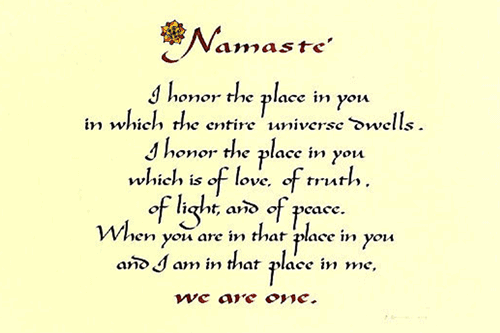 namaste