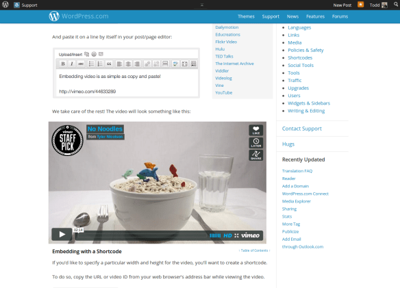 Vimeo — Support — WordPress.com