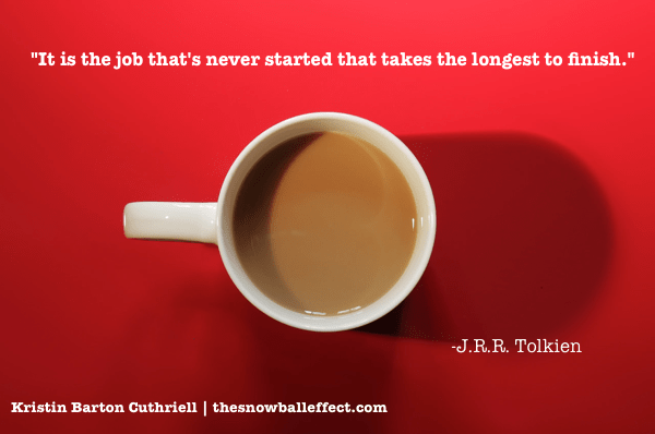 Take that first step